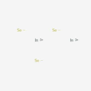 Chemical structure of Indium selenide