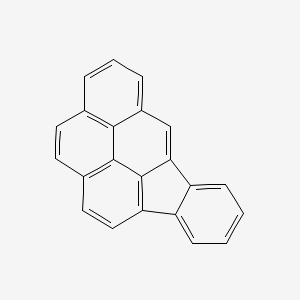 Chemical structure of Indeno(1,2,3-cd)pyrene