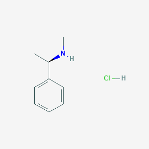 Chemical structure of (R)-(+)-N,α-Dimethylbenzylamine