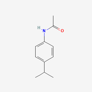 Chemical structure of 4-Isopropylacetanilide