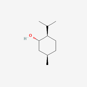 Chemical structure of Isomenthol, (+)-