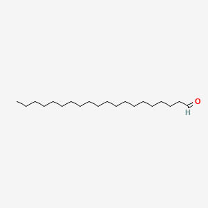 Chemical structure of Icosanal