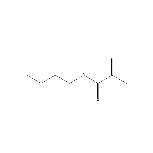 Chemical structure of Isobutyl Methacrylate Polymer