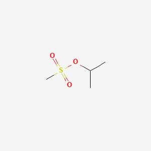 Chemical structure of Isopropyl methanesulfonate