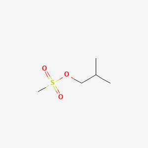 Chemical structure of Isobutyl Methanesulfonate