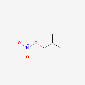 Chemical structure of Isobutyl nitrate