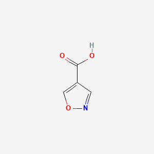 Chemical structure of Isoxazole-4-carboxylic acid