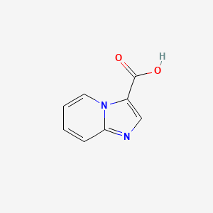 Chemical structure of Imidazo[1,2-a]pyridine-3-carboxylic acid
