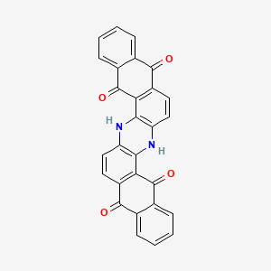 Chemical structure of Indanthrone