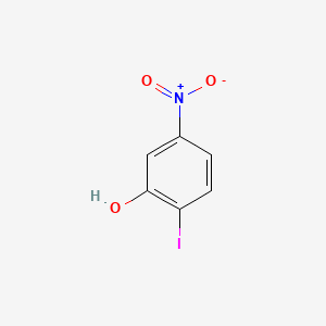 Chemical structure of 2-Iodo-5-nitrophenol