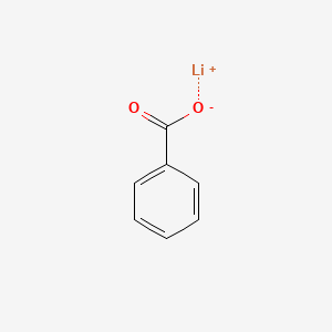 Chemical structure of Lithium benzoate