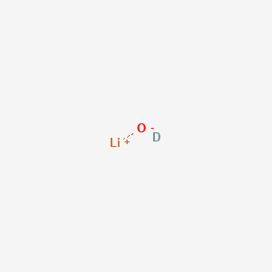 Chemical structure of Lithium (2H)hydroxide