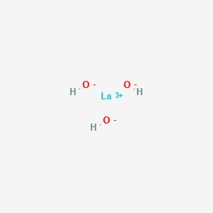 Chemical structure of Lanthanum hydroxide