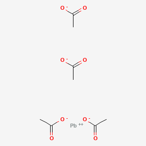 Chemical structure of Lead(IV) acetate