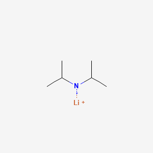 Chemical structure of Lithium diisopropylamide