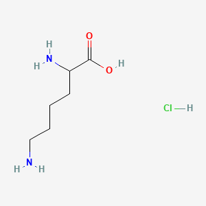 Chemical structure of DL-Lysine·HCl