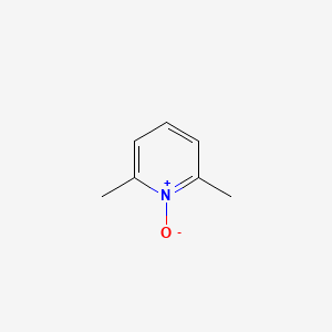 Chemical structure of 2,6-Lutidine N-Oxide