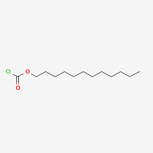Chemical structure of Dodecyl Chloroformate