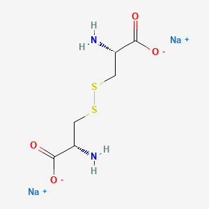 Chemical structure of L-Cystine, disodium salt