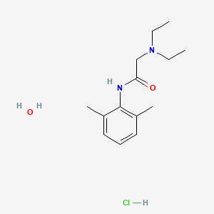 Chemical structure of Xylocard