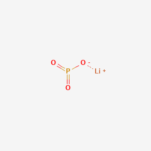 Chemical structure of Lithium metaphosphate