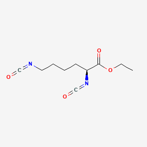 Chemical structure of L-Lysine Diisocyanate