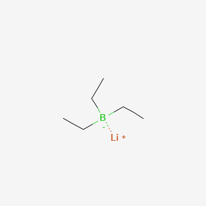 Chemical structure of Lithium triethylborohydride