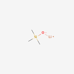 Chemical structure of Lithium trimethylsilanolate