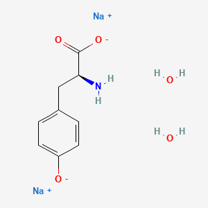 Chemical structure of Tyrosine disodium dihydrate