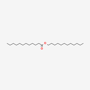 Chemical structure of Lauryl Laurate