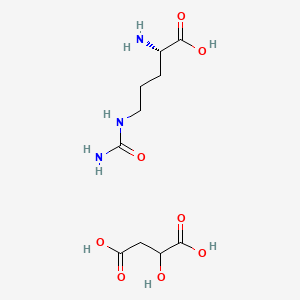 Chemical structure of L-Citrulline DL-Malate (1:1)