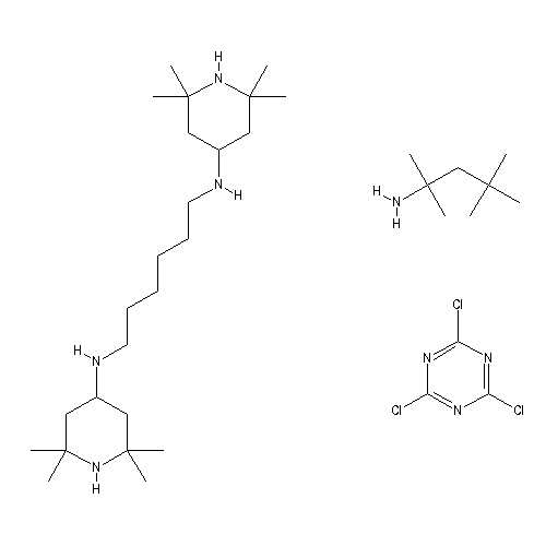 Chemical structure of Light Stabilizer-944