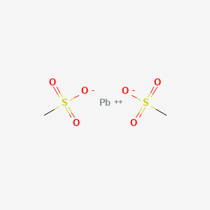 Chemical structure of Lead(II) methanesulfonate