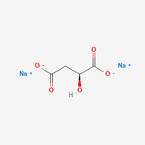 Chemical structure of L-(?)-Malic acid disodium salt