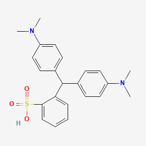 Chemical structure of Leucoberbelin blue I