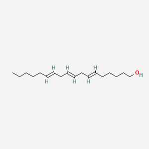 Chemical structure of γ-Linolenyl alcohol