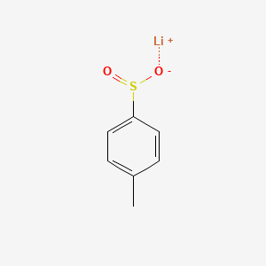 Chemical structure of Lithium p-toluenesulfinate