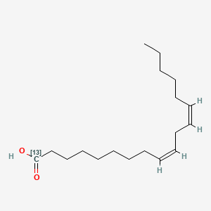Chemical structure of Linoleic Acid-1-13C