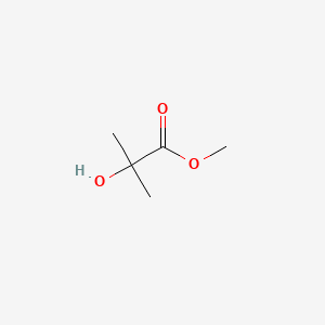 Chemical structure of Methyl α-hydroxyisobutyrate