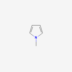 Chemical structure of 1-Methylpyrrole