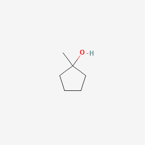 Chemical structure of 1-Methylcyclopentanol