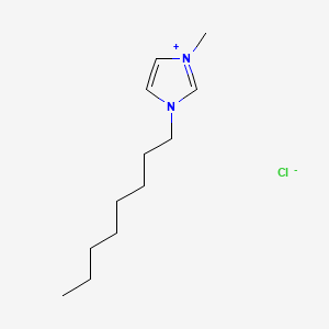 Chemical structure of 1-Methyl-3-octylimidazolium chloride