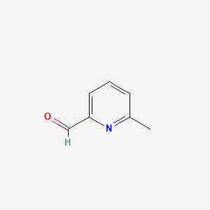 Chemical structure of 6-Methylpyridine-2-carboxaldehyde