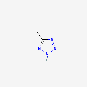 Chemical structure of 5-Methyltetrazole