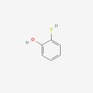 Chemical structure of 2-Mercaptophenol