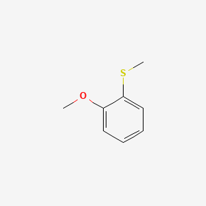 Chemical structure of 2-Methoxythioanisole