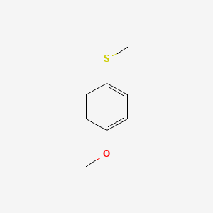 Chemical structure of 4-Methoxythioanisole