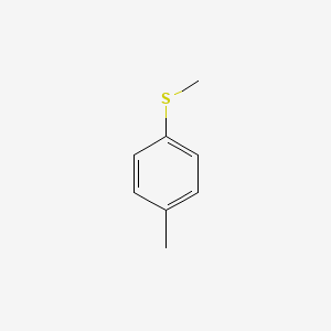 Chemical structure of Methyl p-tolyl sulfide