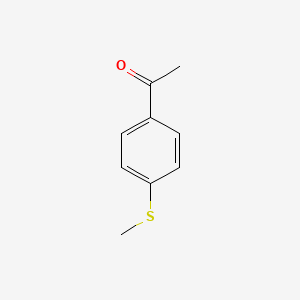Chemical structure of 4′-(Methylthio)acetophenone