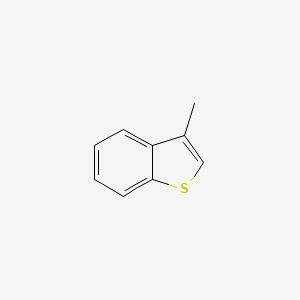 Chemical structure of 3-Methylbenzothiophene
